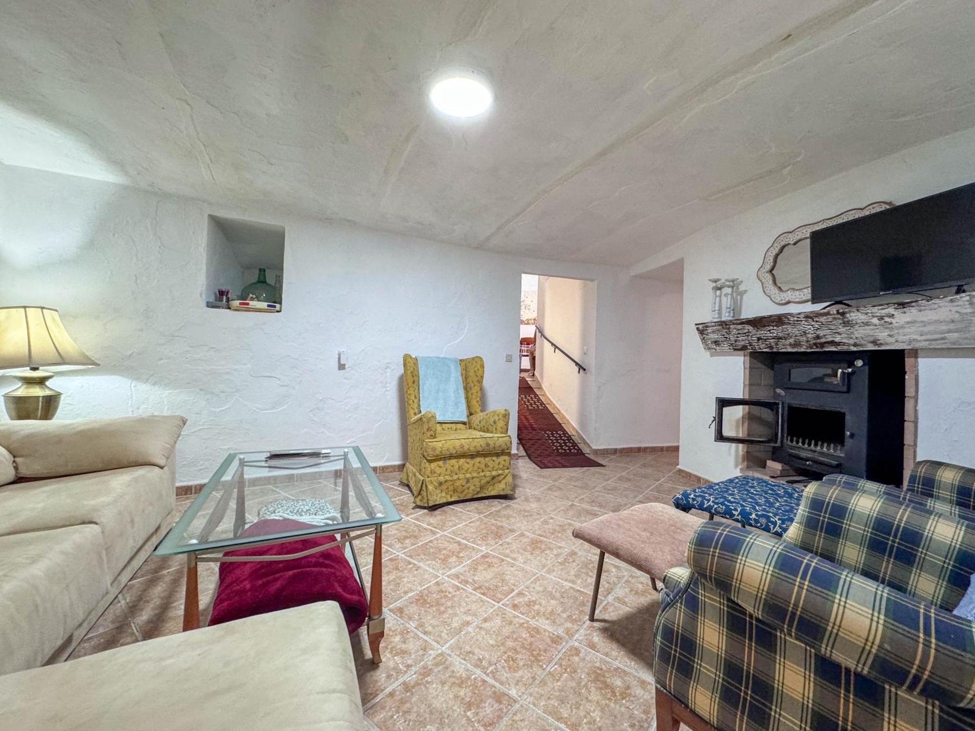 Casa Cueva Rural Vico Ideal Grandes Grupos Freila Buitenkant foto
